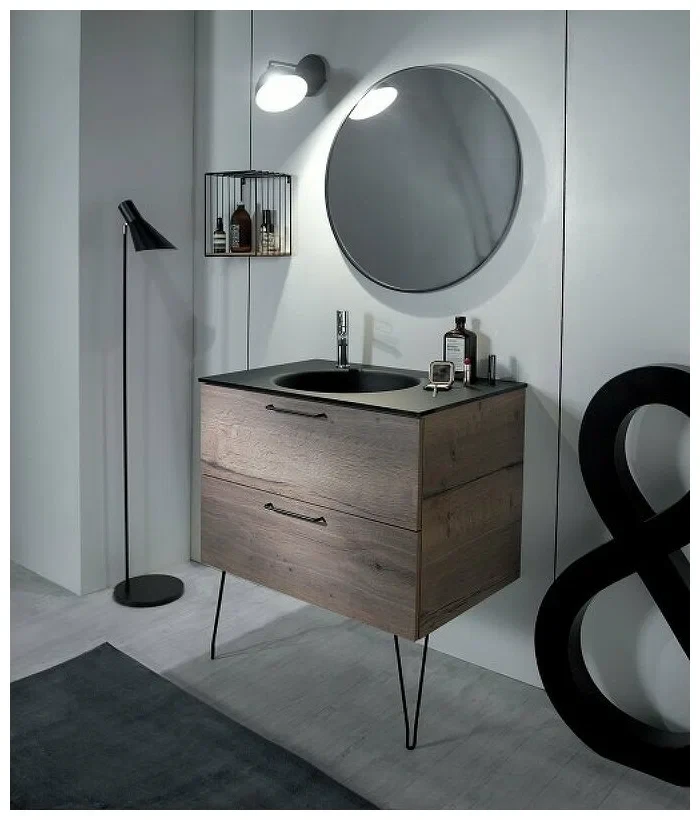 Ножки для мебели 32, черный Jacob Delafon Odeon Rive Gauche EB2569-BLV