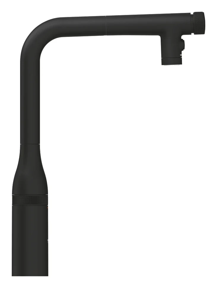 Смеситель для раковины, черный фантомный Grohe Essence SmartControl 31892KF0