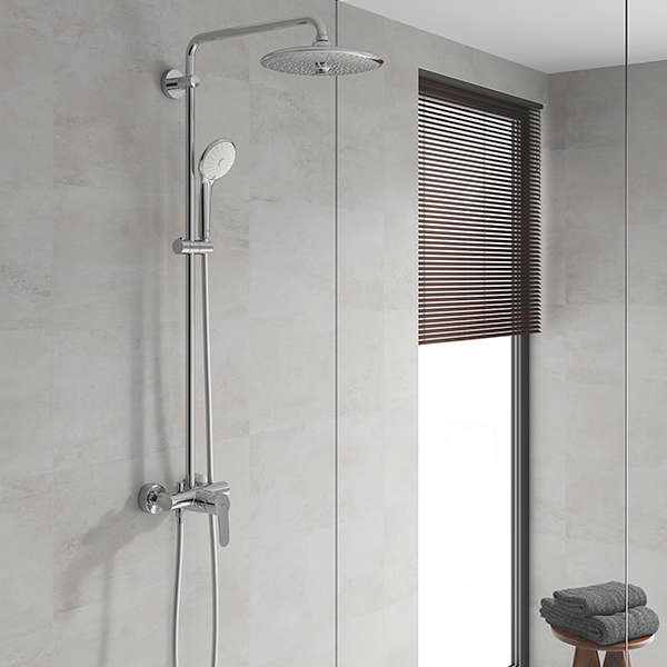 Душевая система со смесителем для душа, хром Grohe Euphoria 260 27473002