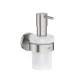 Дозатор жидкого мыла с держателем, суперсталь Grohe Essentials 40448DC1