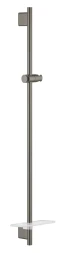 Душевая штанга 900, с полочкой, темный графит матовый Grohe RainShower SmartActive 26603AL0