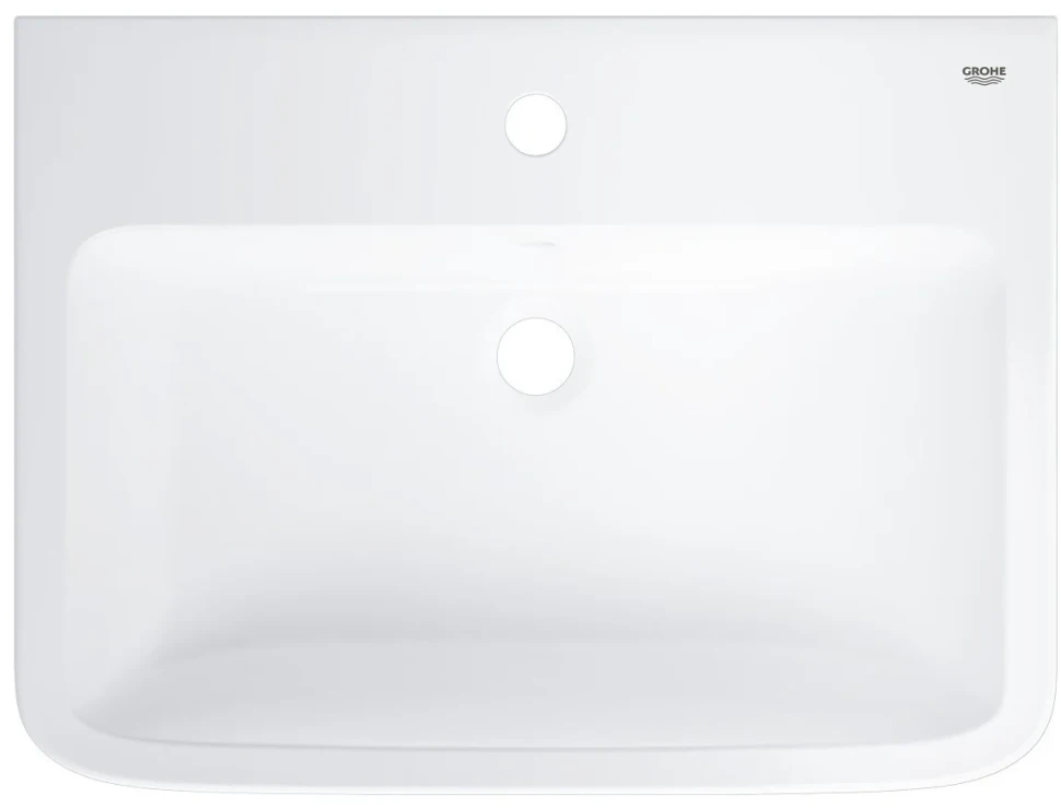 Раковина подвесная GROHE Bau Edge Ceramic  ширина 60 см, (39808000)