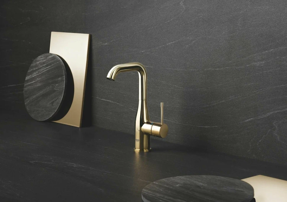 Смеситель для раковины, размер L, холодный рассвет глянцевый Grohe Essence 24174GL1