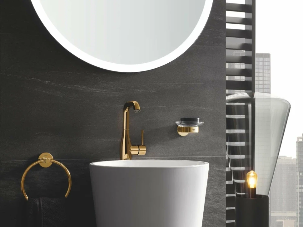 Смеситель для раковины, размер L, холодный рассвет глянцевый Grohe Essence 24174GL1