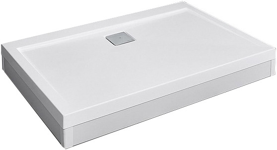 4ADN914-02 ARGOS D90*140 Плоский полукруглый акриловый поддон
