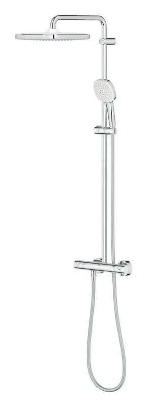 Душевая система с термостатом для душа, хром Grohe Tempesta 250 Cube 26689001