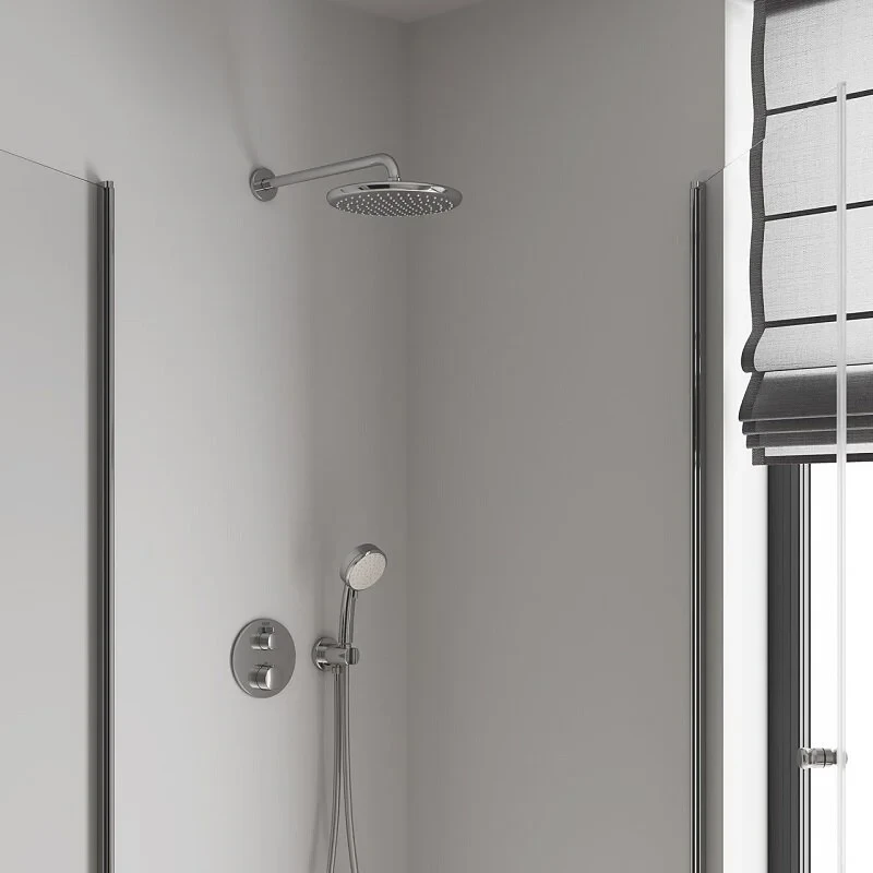 Верхний душ, круглый, кронштейн 380, хром Grohe Tempesta 250 26663000