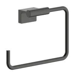 Держатель для полотенца, кольцевой, шлиф. черный хром Hansgrohe AddStoris S 41784340