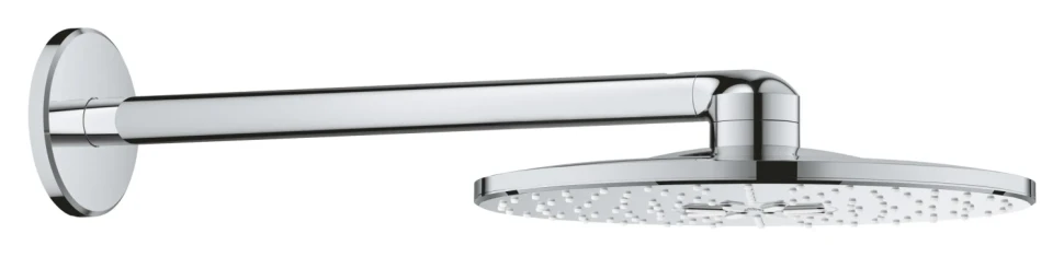 Верхний душ с кронштейном 430, 2 режима струи, хром Grohe Rainshower 310 SmartActive 26475000