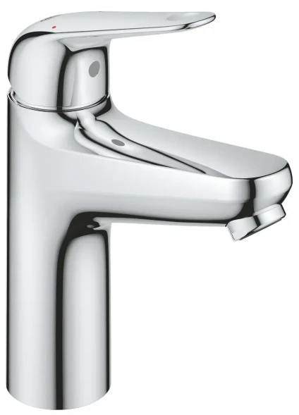 Смеситель для раковины с донным клапаном, размер M, хром Grohe Euroeco 24267001