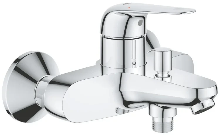 Смеситель для ванны GROHE Euroeco однорычажный, DN 16 (32743001)