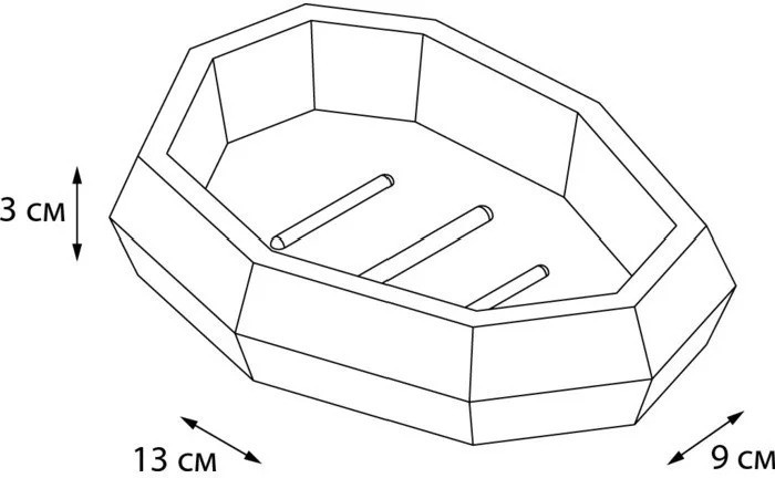 "FLAT" Мыльница FX-290-4