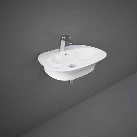 Раковина подвесная 65, белая Rak Ceramics Sensation SENWB6501AWHA
