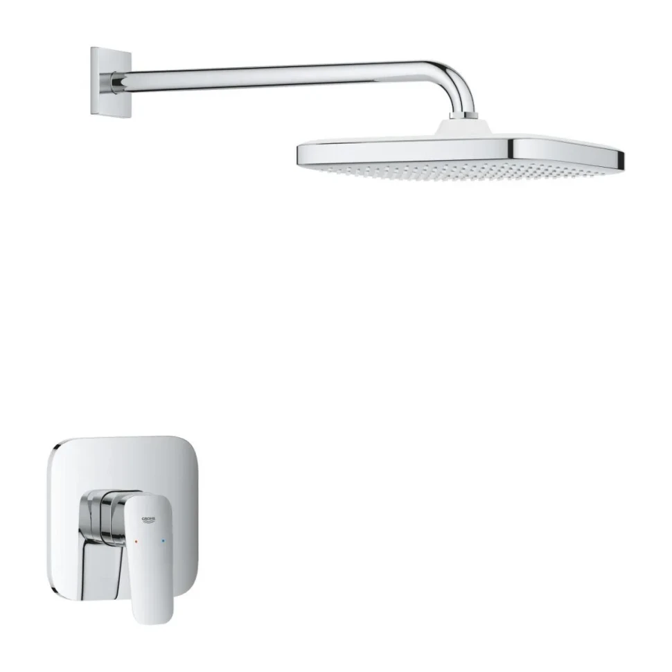 Душевая система со смесителем для душа, хром Grohe Cubeo 1053340000