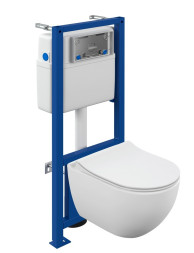 Комплект BRASKO SMART CO DPL EO slim инсталляция LINK PRO LP