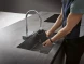 Мойка S71, с крылом, 510х1050, нержавеющая сталь Hansgrohe 43307800