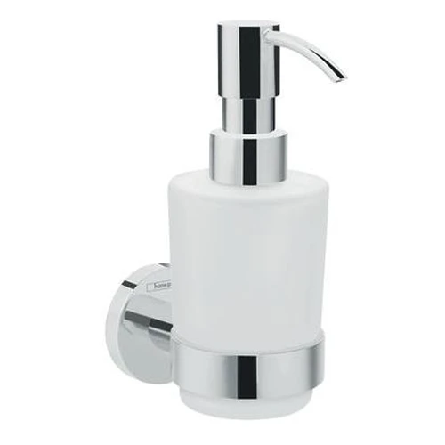Дозатор жидкого мыла с держателем, хром Hansgrohe Logis Universal 41714000