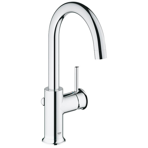 Смеситель высокий для мойки/кухни GROHE Bau Classic, боковой, хром, L-Size 23095000