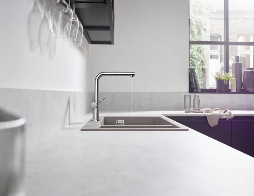 Смеситель для кухни 270, выдвижной излив, хром Hansgrohe Talis M54 72808000