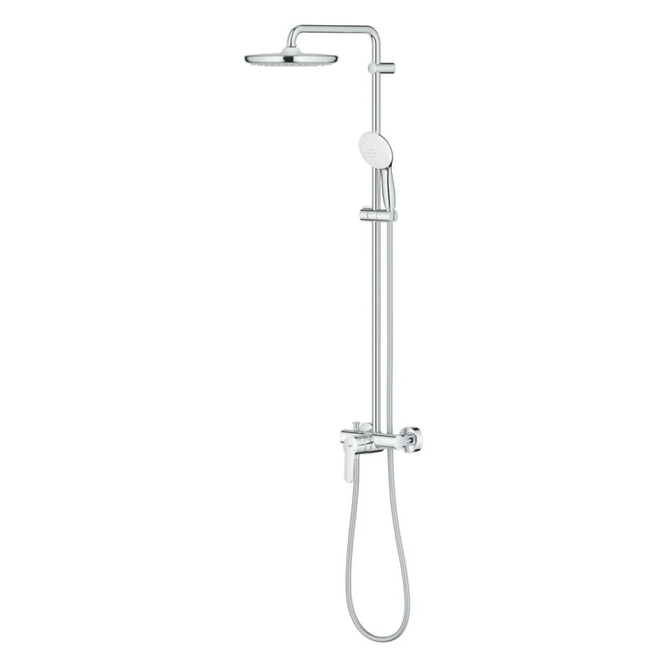 Душевая система GROHE Tempesta System 250 с однорычажным смесителем настенного монтажа, хром (26673001)
