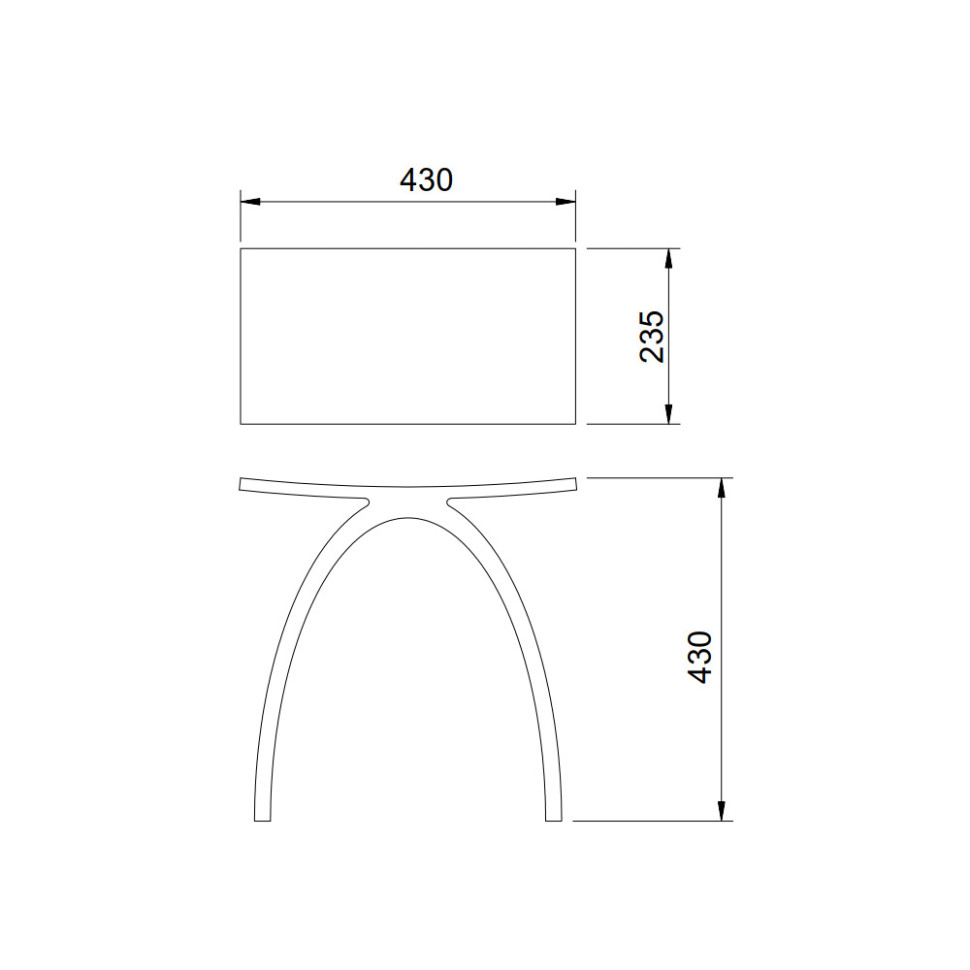 Стульчик для ванной прозрачный ABBER Kristall AT1739Emerald зеленый