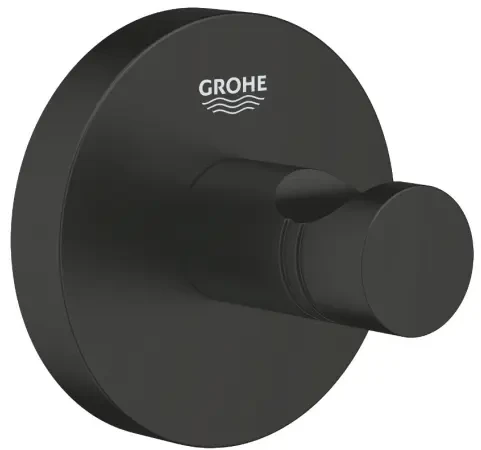 Крючок для банного халата GROHE Start, черный матовый (411732430)