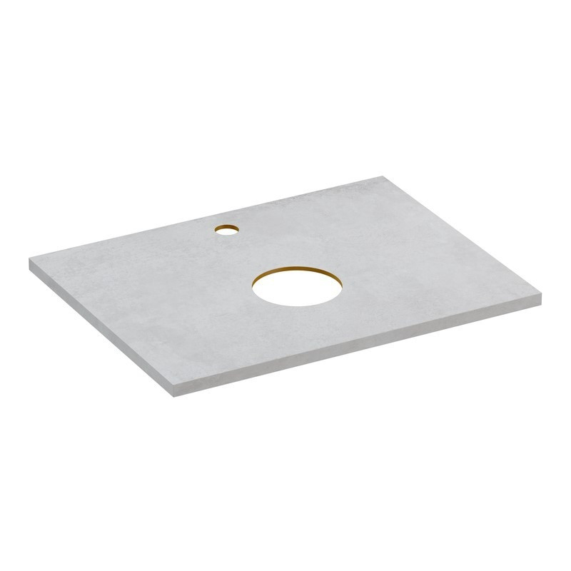 Столешница STONE из керамогранита Balance 60х45х2 серый матовый