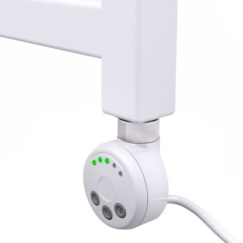Полотенцесушитель электрический Lemark Melange - LM49607EW (П7 500x600), левый/правый, белый