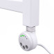 Полотенцесушитель электрический Lemark Melange - LM49607EW (П7 500x600), левый/правый, белый