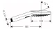 Ручной душ 120, бронза Hansgrohe Raindance Select E 3jet 26520140