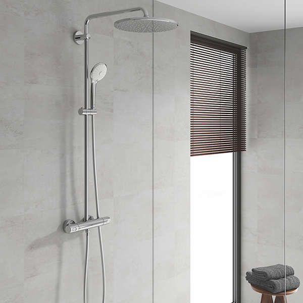 Душевая система с термостатом для душа, хром Grohe Euphoria 310 26075001