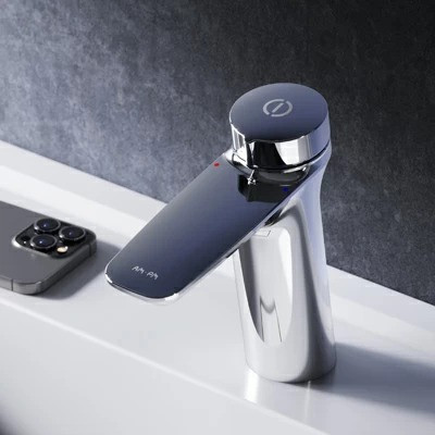 F50A02500 Inspire V2.0, смеситель для умывальника, нажимной, хром, шт.