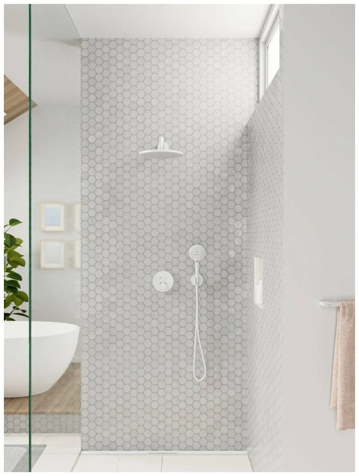 Верхний душ 280, белый Hansgrohe Croma 26220700