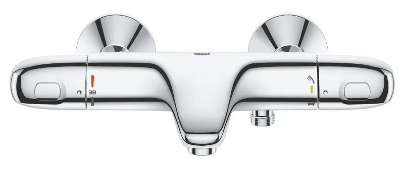 Термостат для ванны GROHE Grohtherm 1000 Pro, 1/2, настенный монтаж, (34816003)