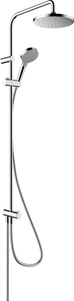 Душевая система с переключателем, без смесителя, хром Hansgrohe Vernis Blend Showerpipe 26272000