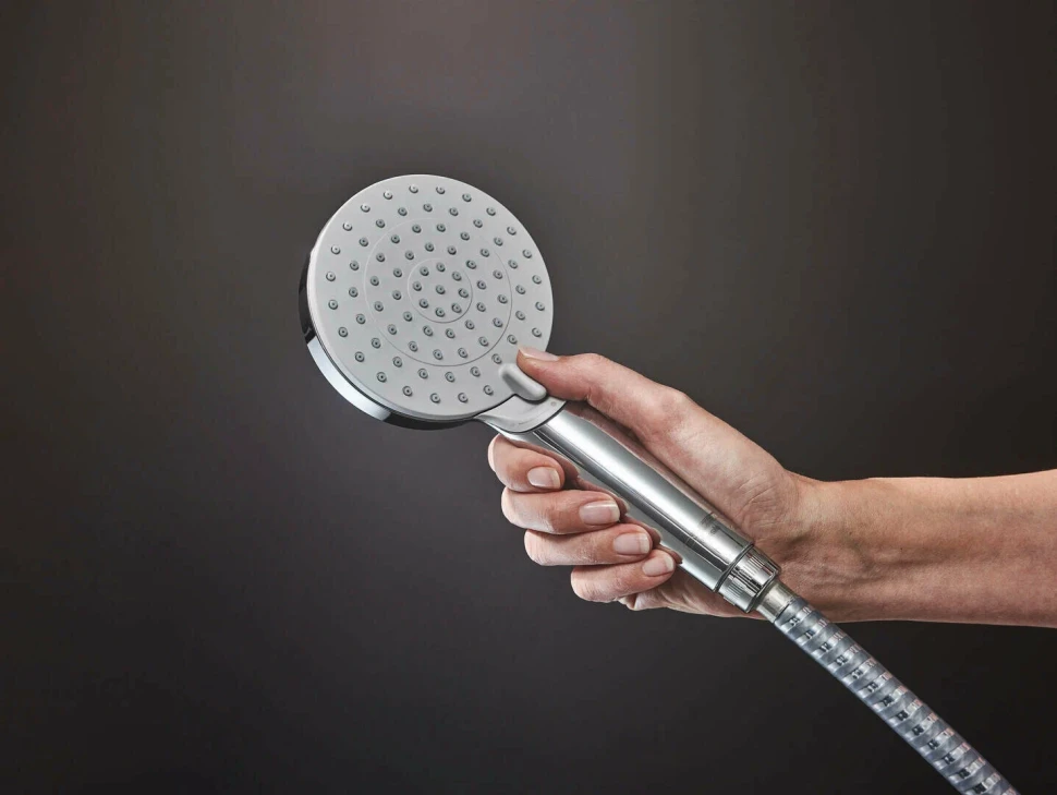 Душевая система с переключателем, без смесителя, хром Hansgrohe Vernis Blend Showerpipe 26272000
