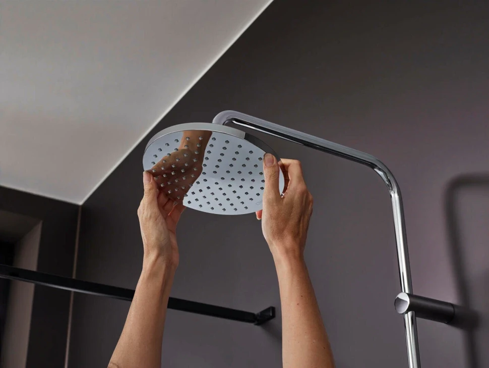 Душевая система с переключателем, без смесителя, хром Hansgrohe Vernis Blend Showerpipe 26272000