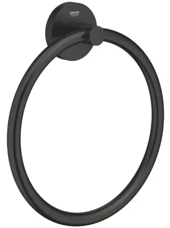 Кольцо для полотенца GROHE Start, черный матовый (411742430)