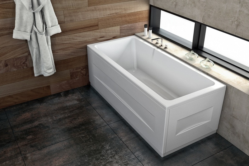 Ванна акриловая прямоугольная KOLPA-SAN ELEKTRA 180x80, BASIS в комплекте с каркасом
