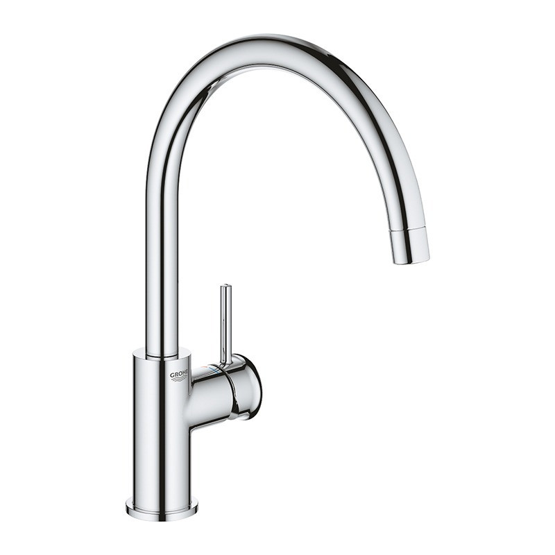 Смеситель однорычажный GROHE BAUCLASSIC DN 15 для мойки