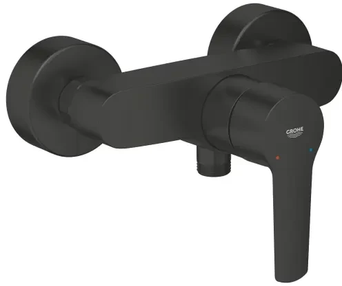 Сместель для душа GROHE Start однорычажный, DN 15, черный матовый (322792432)