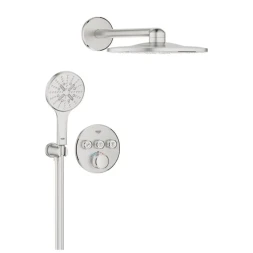 Душевая система встраиваемая, суперсталь Grohe Grohtherm SmartControl 310 34863DC0