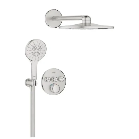 Душевая система встраиваемая, суперсталь Grohe Grohtherm SmartControl 310 34863DC0