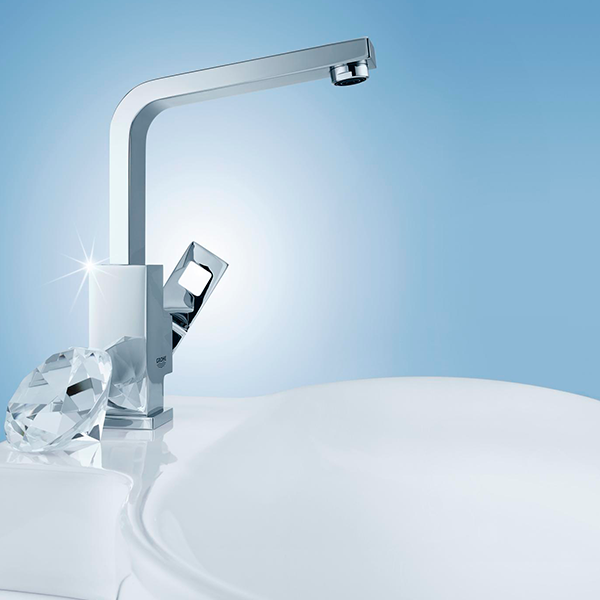 Смеситель для кухни GROHE EuroCube L-Size, боковой 23135000