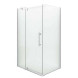 Душевое ограждение IVA E1SC129С 1200*900*2000 (без поддона) светлое стекло