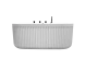 Ванна 170х80, белая SSWW WB1704