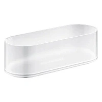 Полочка для душа, без держателя, прозрачный белый Grohe Selection 41037000