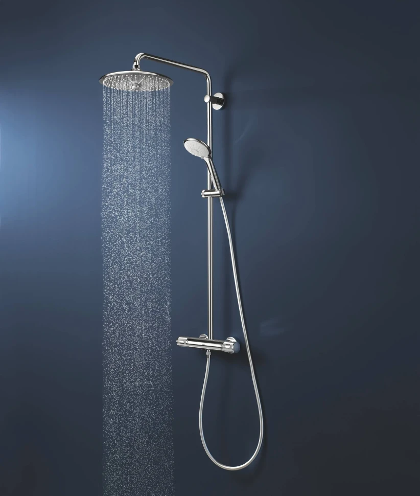 Душевая система с термостатом для душа, хром Grohe Euphoria 260 CoolTouch 27296003