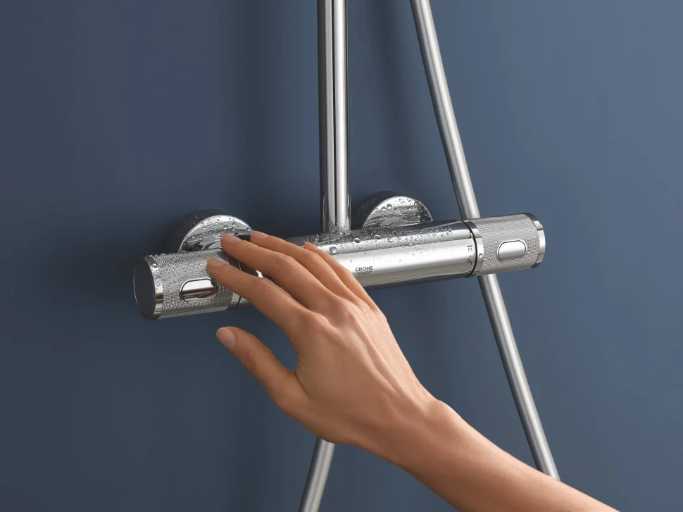 Душевая система с термостатом для душа, хром Grohe Euphoria 260 CoolTouch 27296003