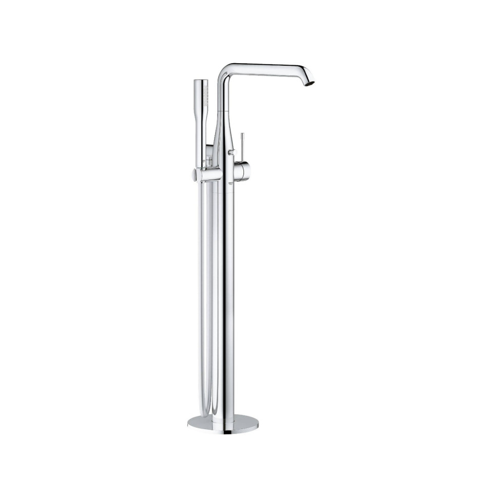 Смеситель однорычажный для ванны, GROHE Essence, напольный монтаж, хром (23491001)